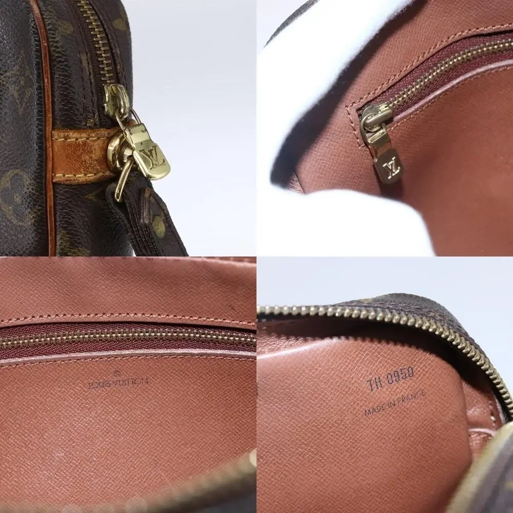 Louis Vuitton Monogram Marly Dragonne GM Clutch Bag Brown